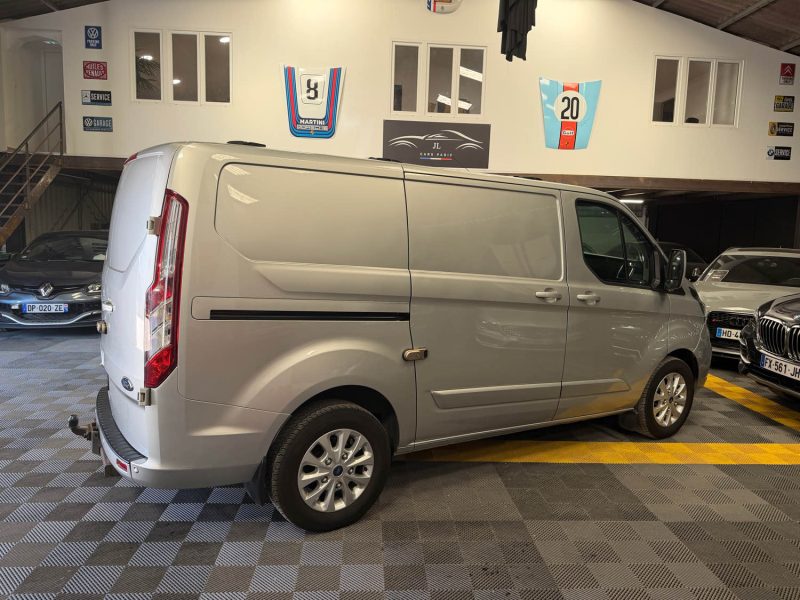 MAGNIFIQUE FORD TRANSIT CUSTOM  2.0 TDCI 130 CH (TVA RÉCUPÉRABLE CAMÉRA DE RECUL ATTELAGE) ⭐️⭐️⭐️⭐️⭐