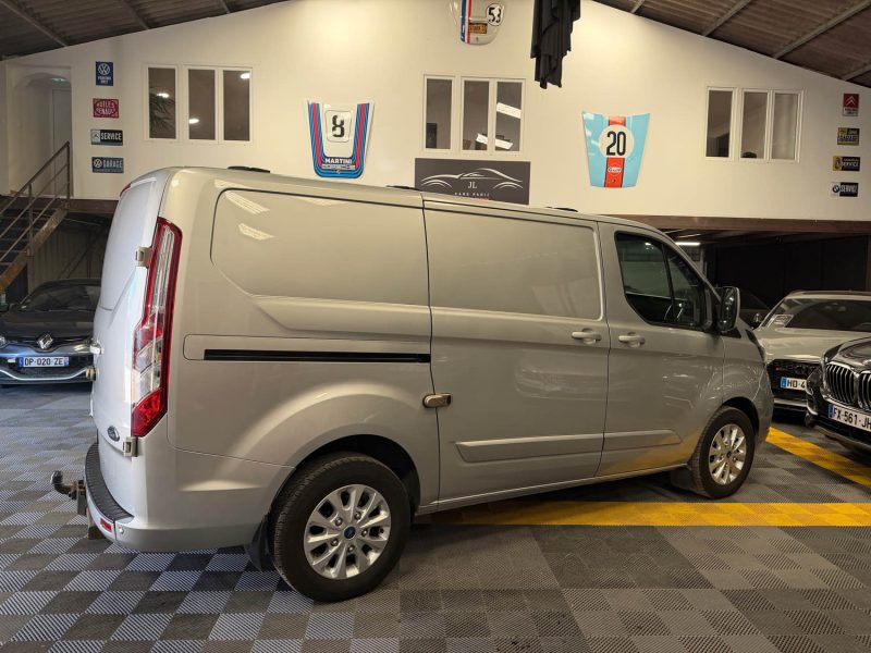 MAGNIFIQUE FORD TRANSIT CUSTOM  2.0 TDCI 130 CH (TVA RÉCUPÉRABLE CAMÉRA DE RECUL ATTELAGE) ⭐️⭐️⭐️⭐️⭐