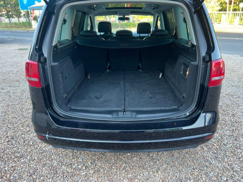 VOLKSWAGEN SHARAN 2.0 TDI 140 ch FAP BLUEMOTION TECHNOLOGY CARAT DSG6 7PL