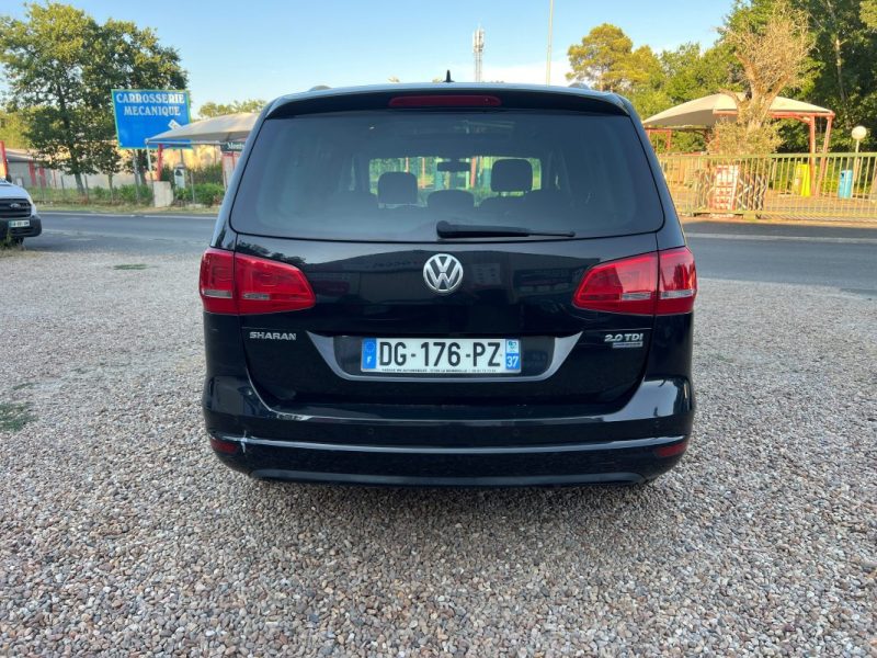 VOLKSWAGEN SHARAN 2.0 TDI 140 ch FAP BLUEMOTION TECHNOLOGY CARAT DSG6 7PL