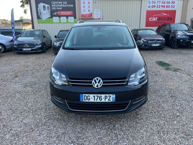 VOLKSWAGEN SHARAN 2.0 TDI 140 ch FAP BLUEMOTION TECHNOLOGY CARAT DSG6 7PL