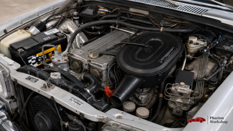 Mercedes 280 SE W116 1980 - Gros entretien - BVA