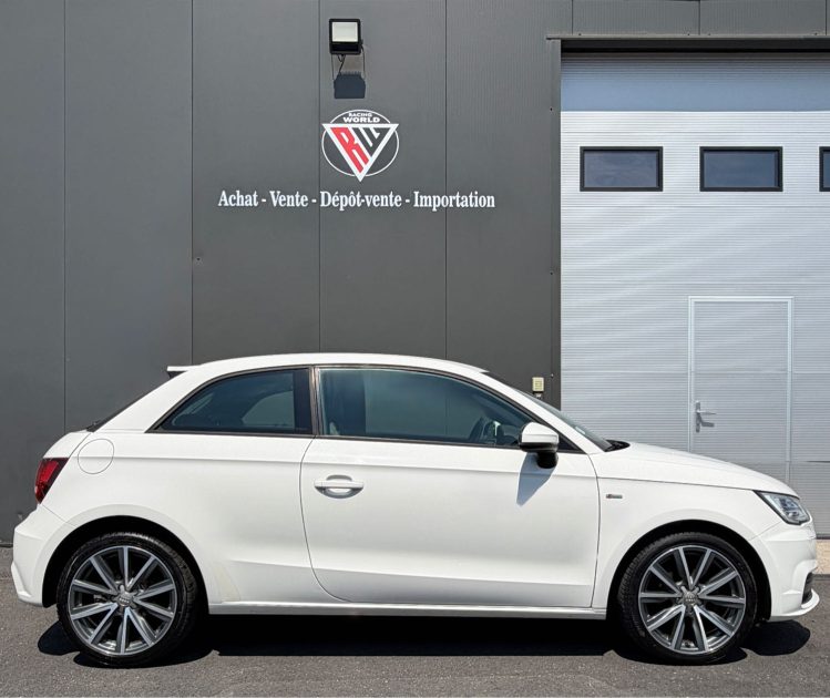 AUDI A1 - 1.0 TFSI - 95 ch - S-LINE - GARANTIE 3 MOIS 