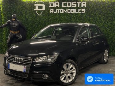 AUDI A1 SPORTBACK 1.6 TDI 90 Cv 1ERE MAIN / 37 500 Kms BOITE AUTOMATIQUE 5 PLACES - GARANTIE 1 AN
