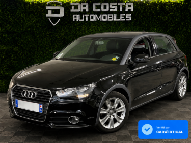 AUDI A1 SPORTBACK 1.6 TDI 90 Cv 1ERE MAIN / 37 500 Kms BOITE AUTOMATIQUE 5 PLACES - GARANTIE 1 AN