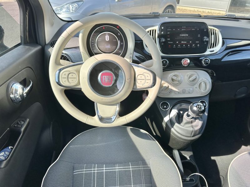 FIAT 500 1.0 Hybrid 70 POP 2020 SUIVI COMPLET GARANTIE 12 MOIS