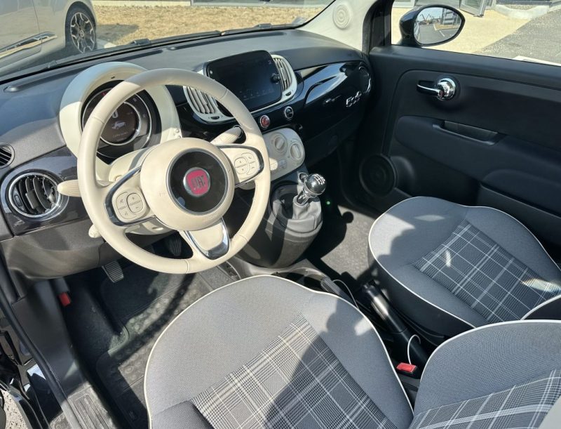 FIAT 500 1.0 Hybrid 70 POP 2020 SUIVI COMPLET GARANTIE 12 MOIS