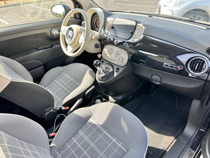 FIAT 500 1.0 Hybrid 70 POP 2020 SUIVI COMPLET GARANTIE 12 MOIS
