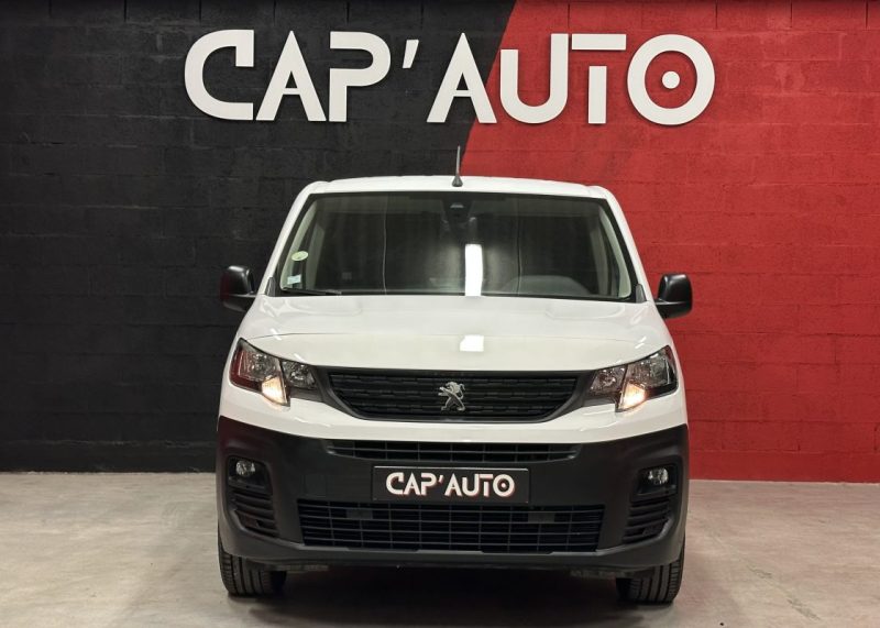 PEUGEOT PARTNER STANDARD 1.5 BLUE HDI 100CV ASPHALT 3 places 1000KG - 1ère Main - TVA récupérable -
