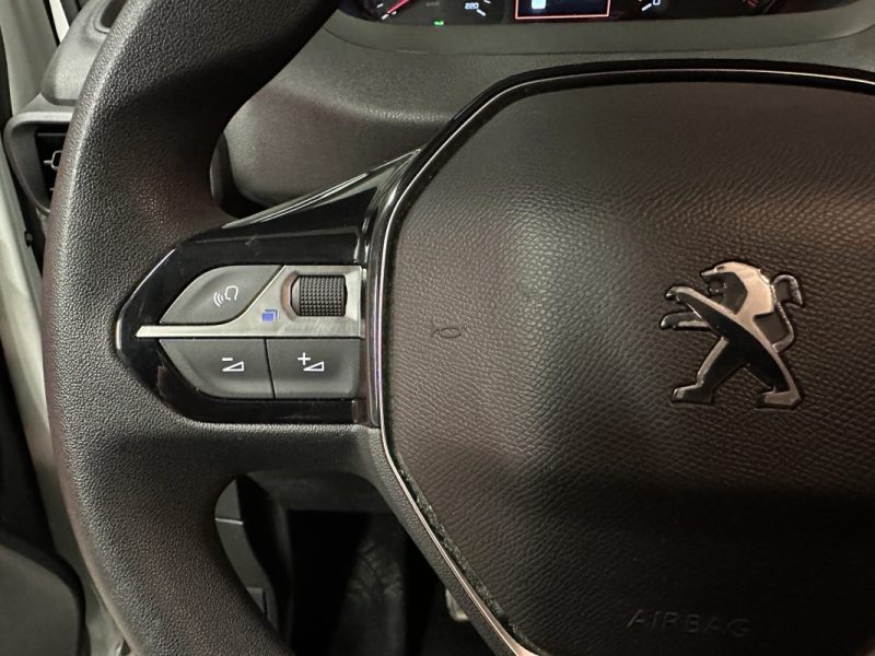 PEUGEOT PARTNER STANDARD 1.5 BLUE HDI 100CV ASPHALT 3 places 1000KG - 1ère Main - TVA récupérable -