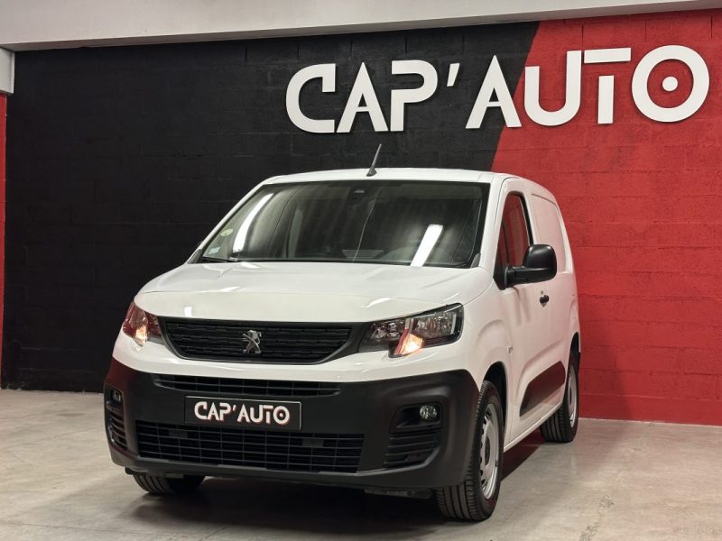 PEUGEOT PARTNER STANDARD 1.5 BLUE HDI 100CV ASPHALT 3 places 1000KG - 1ère Main - TVA récupérable -