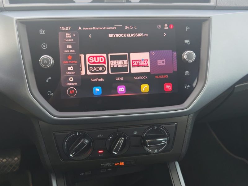 SEAT ARONA 1.0 TSI 110CH XPERIENCE DSG7 