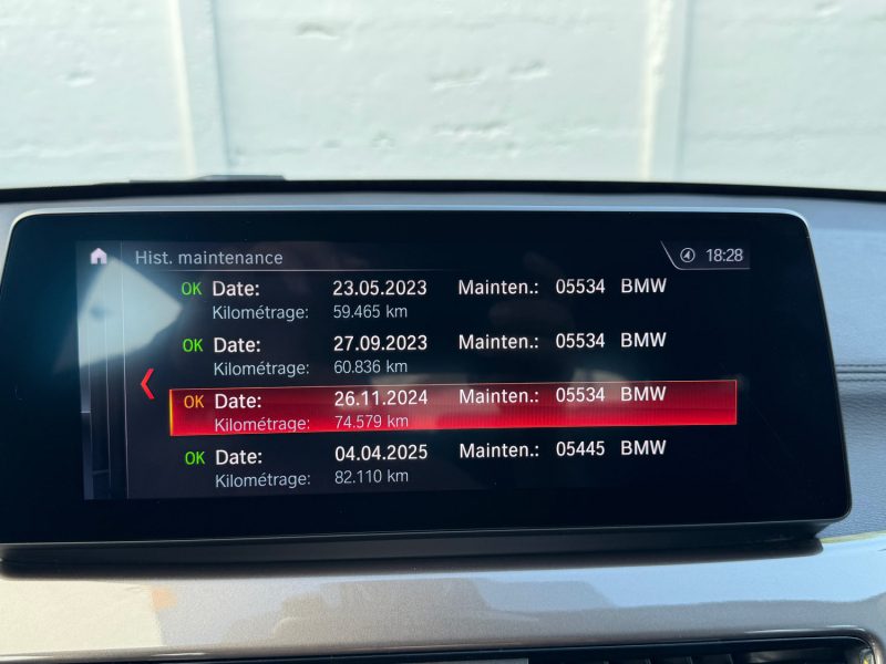 B.M.W. X1 16D SDRIVE 116 (F48) BUSINESS DESIGN BVA GARANTIE 6 MOIS 2020