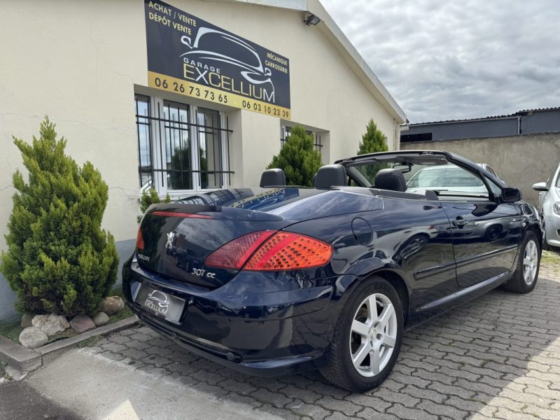 PEUGEOT 307 CC DECAPOTABLE CUIR 2007