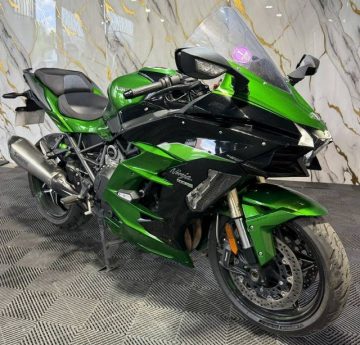 KAWASAKI NINJA H2 SX 2018 SE - 63 869Kms - Ligne AKRAPOVIC - Premier Main - SUIVIT COMPLET