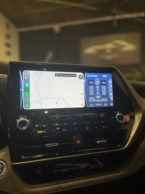 MAGNIFIQUE TOYOTA HIGHLANDER 4X4 7 PLACES 2.5 HYBRID 248CH (TOIT OUVRANT, CARPLAY, CAMÉRA 360)