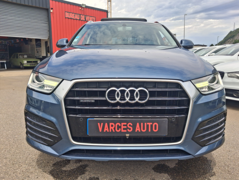 AUDI Q3 2.0 TDI 184 CV S-LINE QUATTRO TOIT OUVRANT PANORAMIQUE/SON BOSE/CUIR  