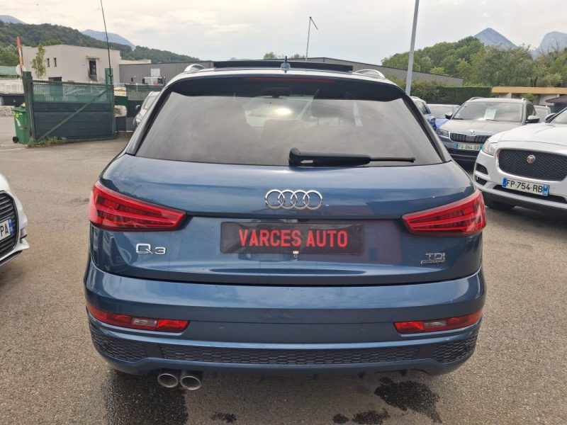 AUDI Q3 2.0 TDI 184 CV S-LINE QUATTRO TOIT OUVRANT PANORAMIQUE/SON BOSE/CUIR  