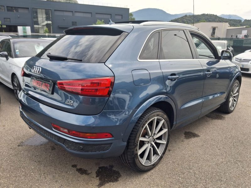 AUDI Q3 2.0 TDI 184 CV S-LINE QUATTRO TOIT OUVRANT PANORAMIQUE/SON BOSE/CUIR  