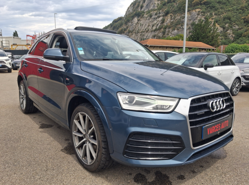 AUDI Q3 2.0 TDI 184 CV S-LINE QUATTRO TOIT OUVRANT PANORAMIQUE/SON BOSE/CUIR  