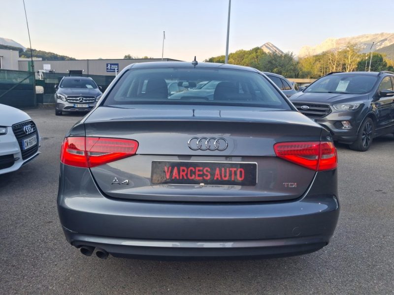 AUDI A4 2.0 TDI 136 CV ATTRACTION CLIM BI ZONE SUIVIE D'ENTRETIEN 
