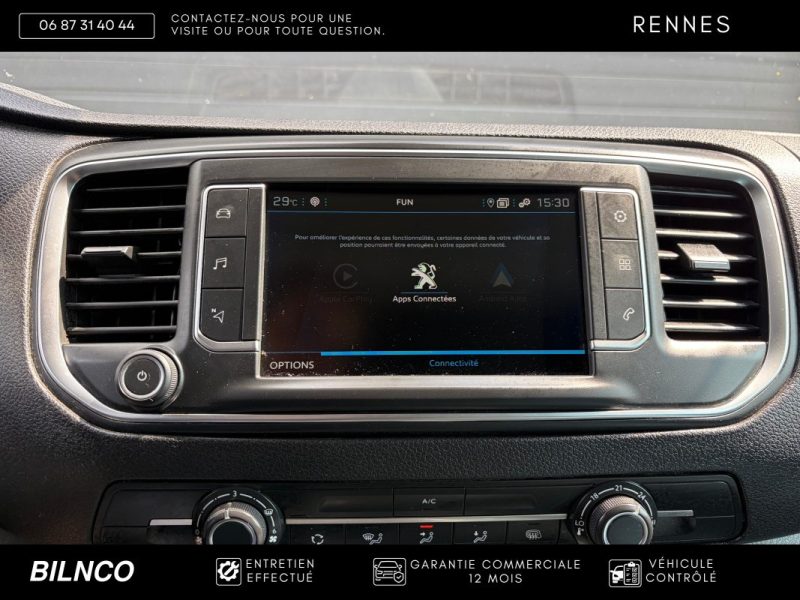 Peugeot Expert Long L3H1 2.0 BlueHDI 150ch / 2021 / TVA récupérable / Caméra / Angle mort / CarPlay