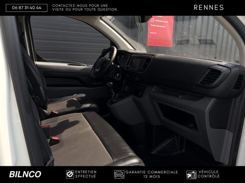 Peugeot Expert Long L3H1 2.0 BlueHDI 150ch / 2021 / TVA récupérable / Caméra / Angle mort / CarPlay