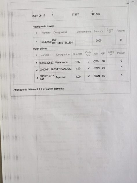 VOLKSWAGEN GOLF 5 1.9 TDi 105CH CONFORT 5P BVM5