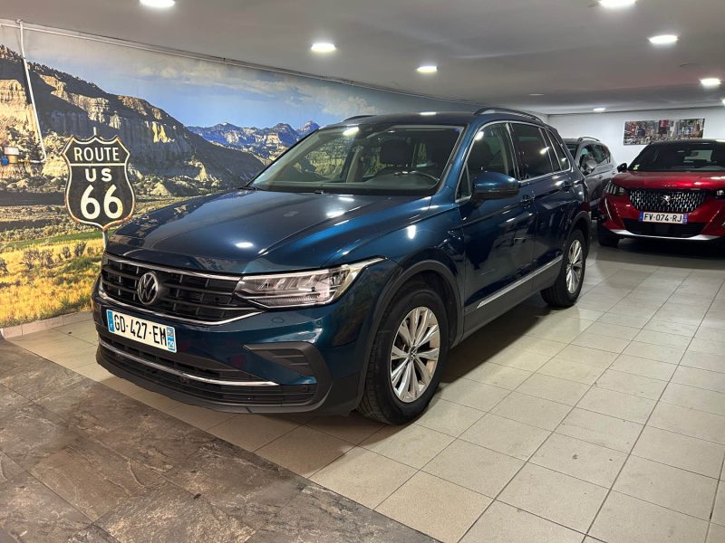 VOLKSWAGEN TIGUAN II 1.5 TSI 150 EVO DSG 11/2021 PRIX HT : 16658 € PRIX TTC : 19990€
