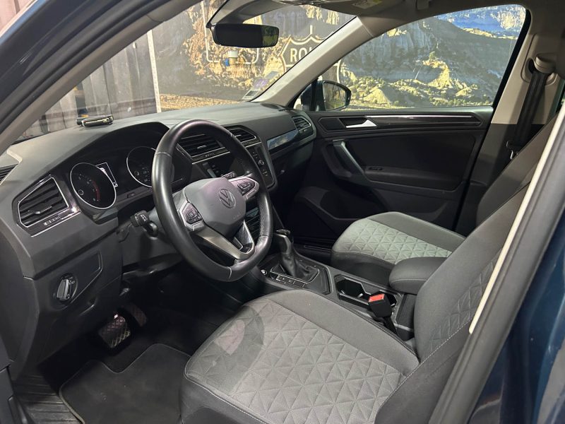 VOLKSWAGEN TIGUAN II 1.5 TSI 150 EVO DSG 11/2021 PRIX HT : 16658 € PRIX TTC : 19990€