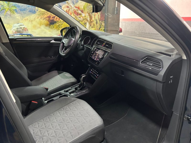 VOLKSWAGEN TIGUAN II 1.5 TSI 150 EVO DSG 11/2021 PRIX HT : 16658 € PRIX TTC : 19990€