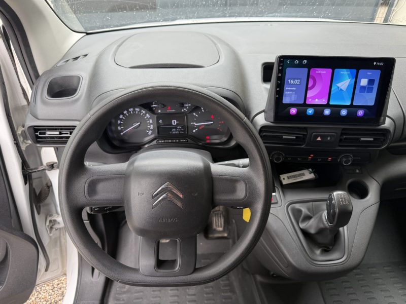 CITROEN BERLINGO M 1000KG 1.6 BLUE HDI 100 CAMÉRA CAR PLAY 3 PLACES  2019