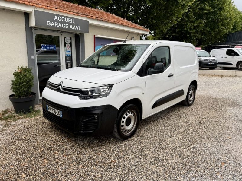 CITROEN BERLINGO M 1000KG 1.6 BLUE HDI 100 CAMÉRA CAR PLAY 3 PLACES  2019