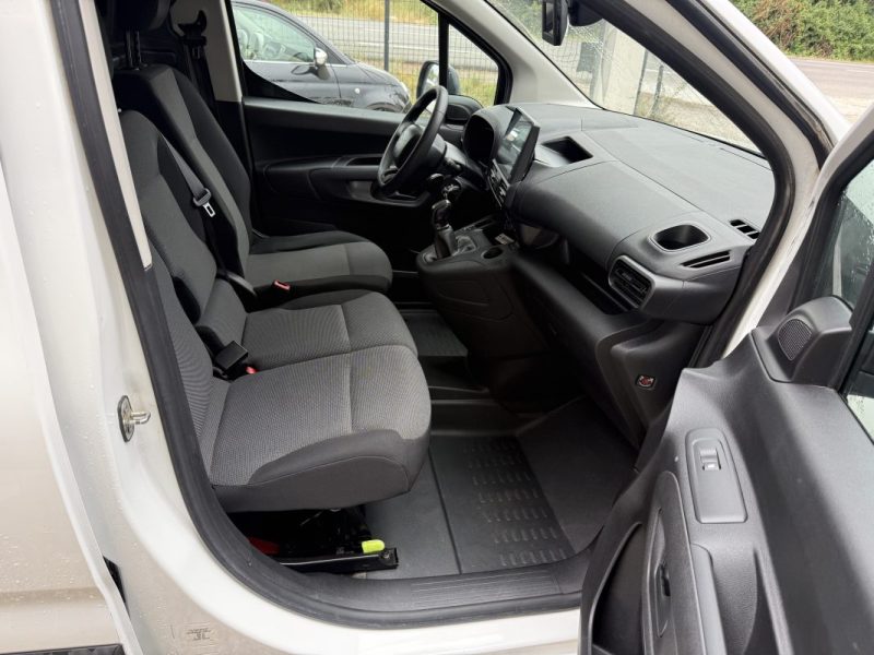 CITROEN BERLINGO M 1000KG 1.6 BLUE HDI 100 CAMÉRA CAR PLAY 3 PLACES  2019