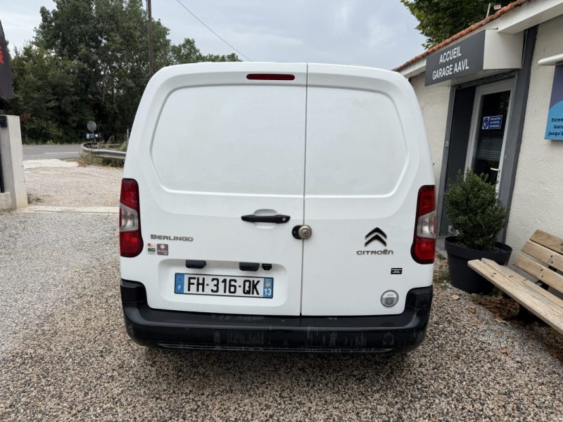 CITROEN BERLINGO M 1000KG 1.6 BLUE HDI 100 CAMÉRA CAR PLAY 3 PLACES  2019