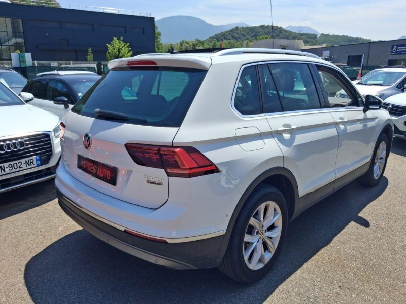 VOLKSWAGEN TIGUAN  2.0 TDI 150 CV CARAT 4MOTION 4X4 TOIT PANORAMIQUE ENTRETIEN COMPLET