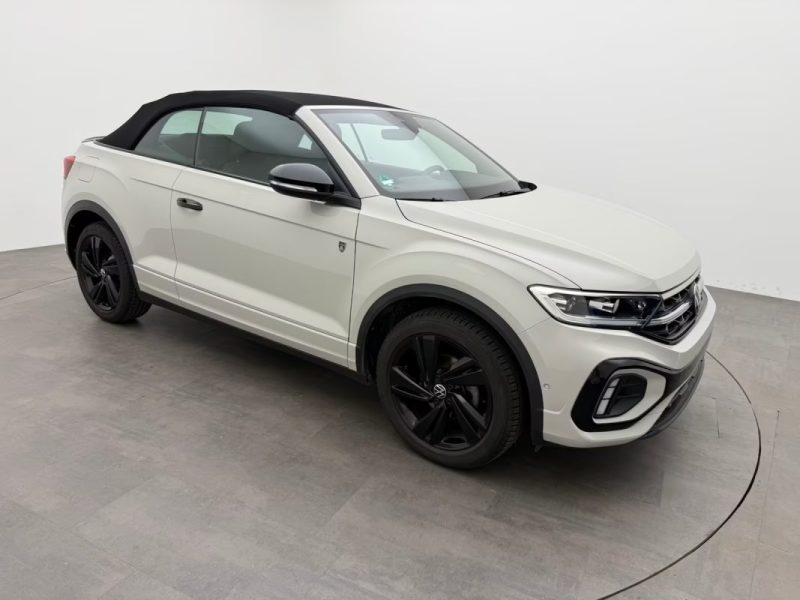 VOLKSWAGEN T-ROC CABRIOLET 1.5 TSI DSG R-LINE EDITION KARMANN – PACK R-LINE – CUIR – CAMÉRA – LED MATRIX 2025