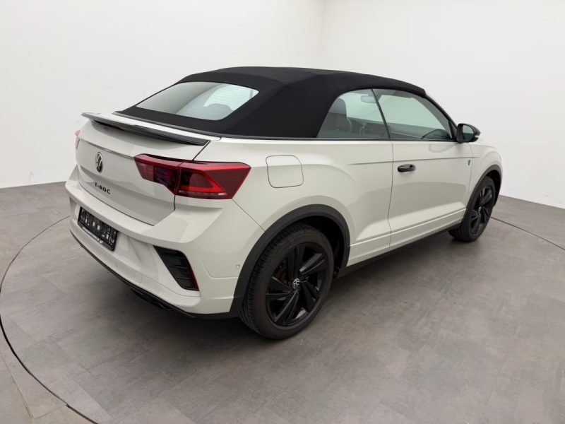 VOLKSWAGEN T-ROC CABRIOLET 1.5 TSI DSG R-LINE EDITION KARMANN – PACK R-LINE – CUIR – CAMÉRA – LED MATRIX 2025
