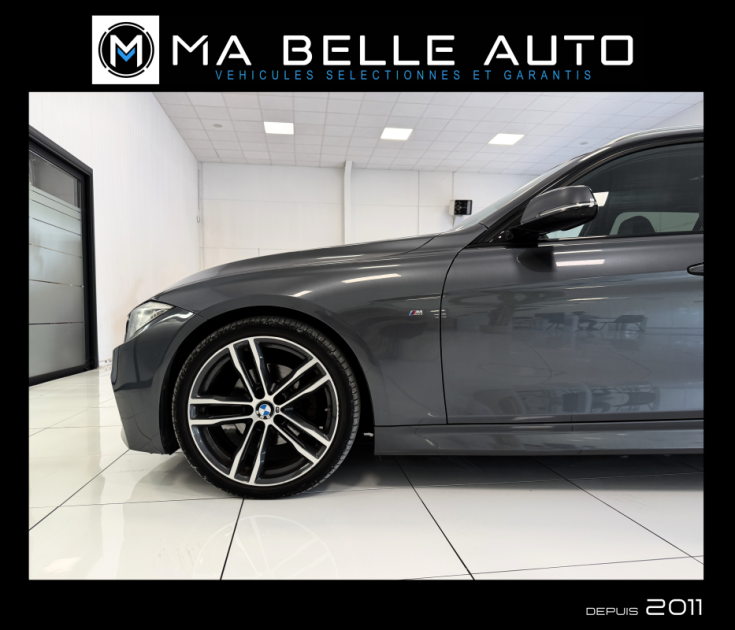 BMW SÉRIE 3 TOURING 320D 184 M SPORT – XÉNON – CUIR – GPS - 214 euros mensuel