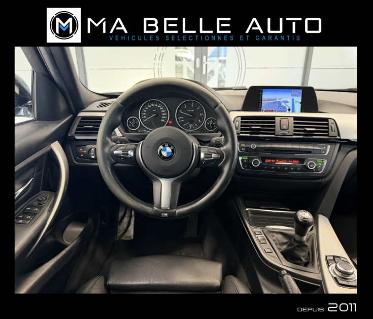 BMW SÉRIE 3 TOURING 320D 184 M SPORT – XÉNON – CUIR – GPS - 214 euros mensuel