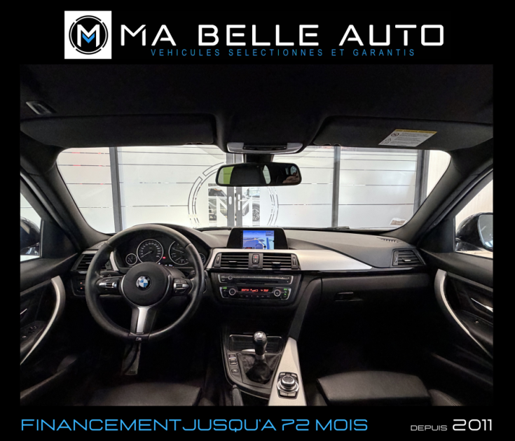 BMW SÉRIE 3 TOURING 320D 184 M SPORT – XÉNON – CUIR – GPS - 214 euros mensuel
