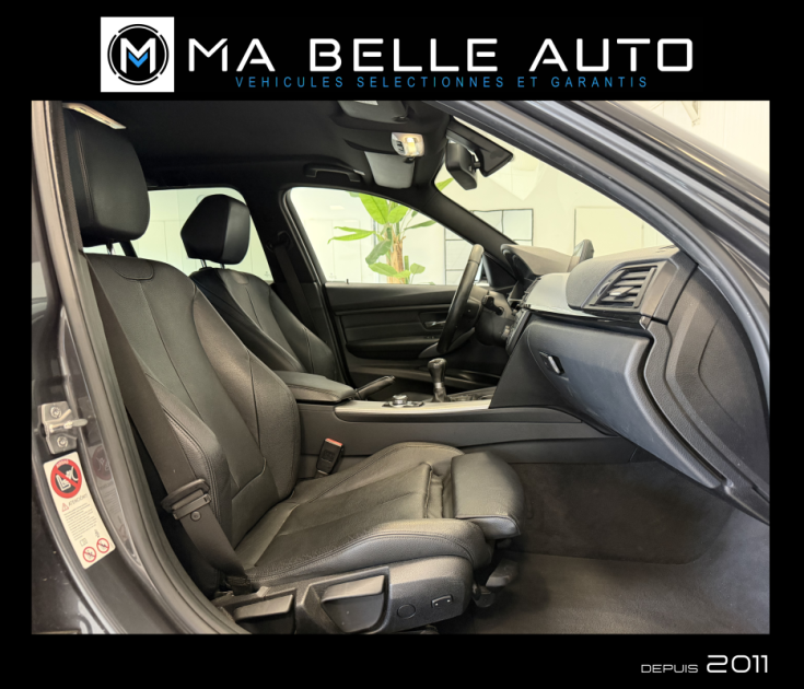 BMW SÉRIE 3 TOURING 320D 184 M SPORT – XÉNON – CUIR – GPS - 214 euros mensuel