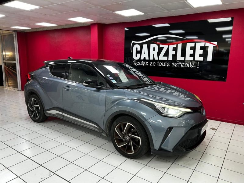 TOYOTA C-HR SUV PHASE 2 HYBRIDE 122cv GRAPHIC PREMIUM + CUIR/1 ERE MAIN/TVA RECUPERABLE