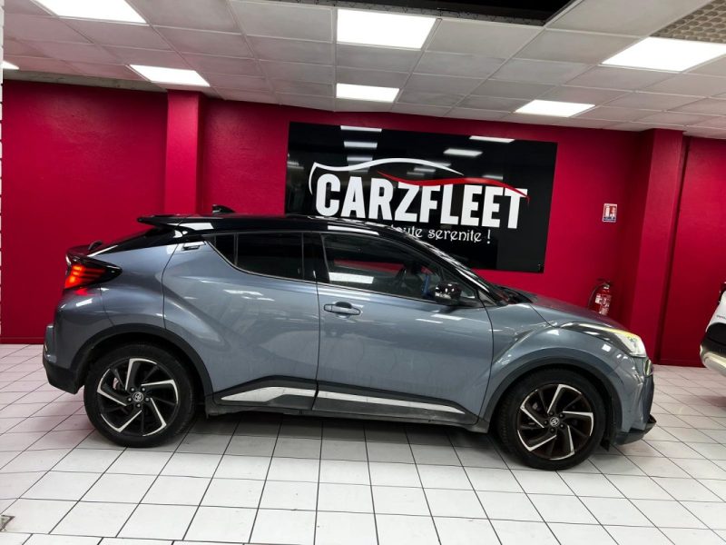 TOYOTA C-HR SUV PHASE 2 HYBRIDE 122cv GRAPHIC PREMIUM + CUIR/1 ERE MAIN/TVA RECUPERABLE