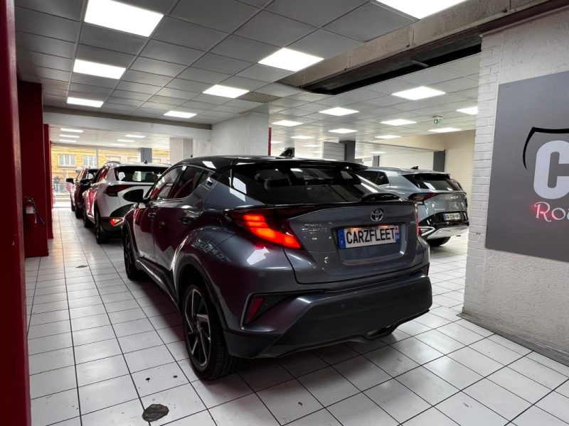 TOYOTA C-HR SUV PHASE 2 HYBRIDE 122cv GRAPHIC PREMIUM + CUIR/1 ERE MAIN/TVA RECUPERABLE