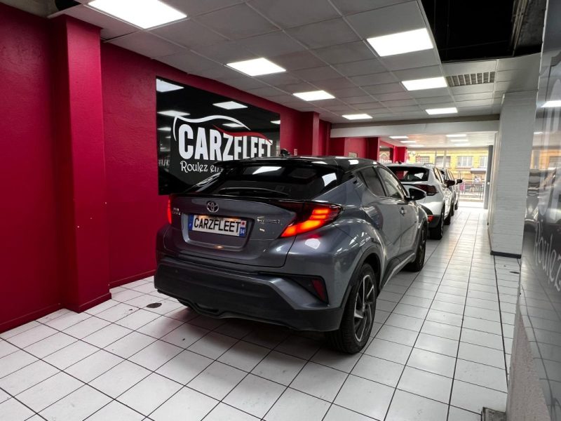 TOYOTA C-HR SUV PHASE 2 HYBRIDE 122cv GRAPHIC PREMIUM + CUIR/1 ERE MAIN/TVA RECUPERABLE