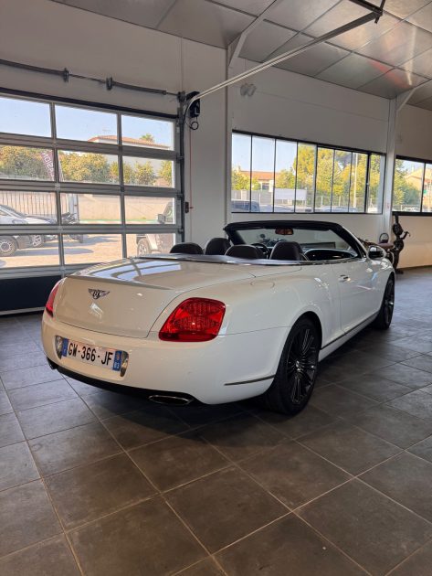 BENTLEY CONTINENTAL GTC SPEED W12 610 CV ETHANOL D ORIGINE CABRIOLET