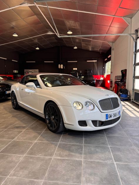 BENTLEY CONTINENTAL GTC SPEED W12 610 CV ETHANOL D ORIGINE CABRIOLET