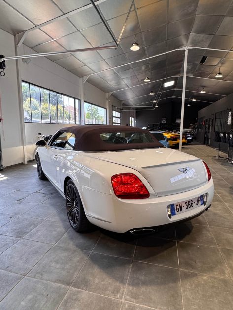 BENTLEY CONTINENTAL GTC SPEED W12 610 CV ETHANOL D ORIGINE CABRIOLET