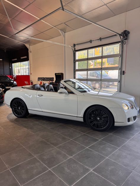BENTLEY CONTINENTAL GTC SPEED W12 610 CV ETHANOL D ORIGINE CABRIOLET